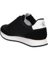 Woman Trainers CALVIN KLEIN YW0YW01615 RUNNER LACEUP  0GM BLACK-BRIGHT WHITE