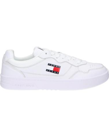 Deportivas TOMMY HILFIGER  de Hombre EM0EM01443 CUPSOLE LEATHER ESS  YBR WHITE