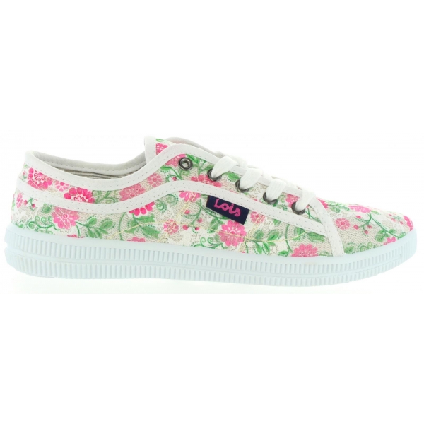 girl and boy Trainers LOIS JEANS 60039  BLANCO-ROSA