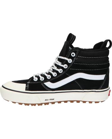 Man and Woman Trainers VANS OFF THE WALL VN000CVT6BT1 SK8-HI WATERPROOF  BLACK-TRUE WHIT