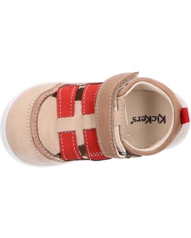 girl and boy shoes KICKERS 894590-10 KLONY  113 BEIGE ROUGE