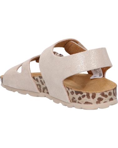 Sandales KICKERS  pour Fille 858544-30 SUNKRO  112 BEIGE LEOPAD