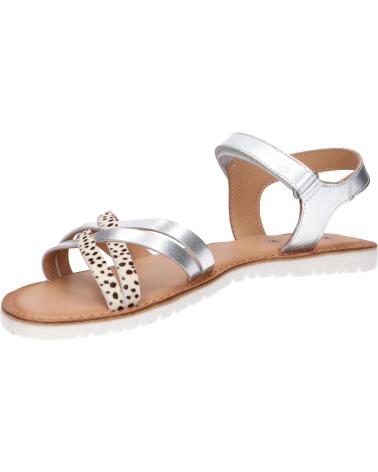 Woman and girl Sandals KICKERS 858655-30 BETTERNEW  33 BLANC ARGENT