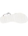 Woman and girl Sandals KICKERS 858655-30 BETTERNEW  33 BLANC ARGENT