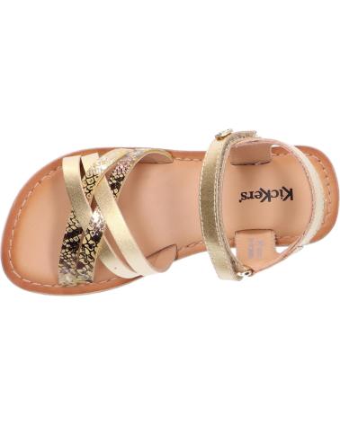 Woman and girl Sandals KICKERS 858656-30 BETTERNEW  15 OR REPTILE