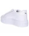 Woman sports shoes PUMA 384615 KARMEN  01 WHITE