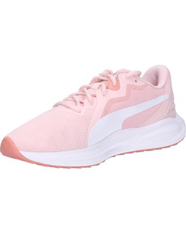 Woman and girl and boy sports shoes PUMA 384537 TWITCH RUNNER JR  04 CHALK PINK-WHITE