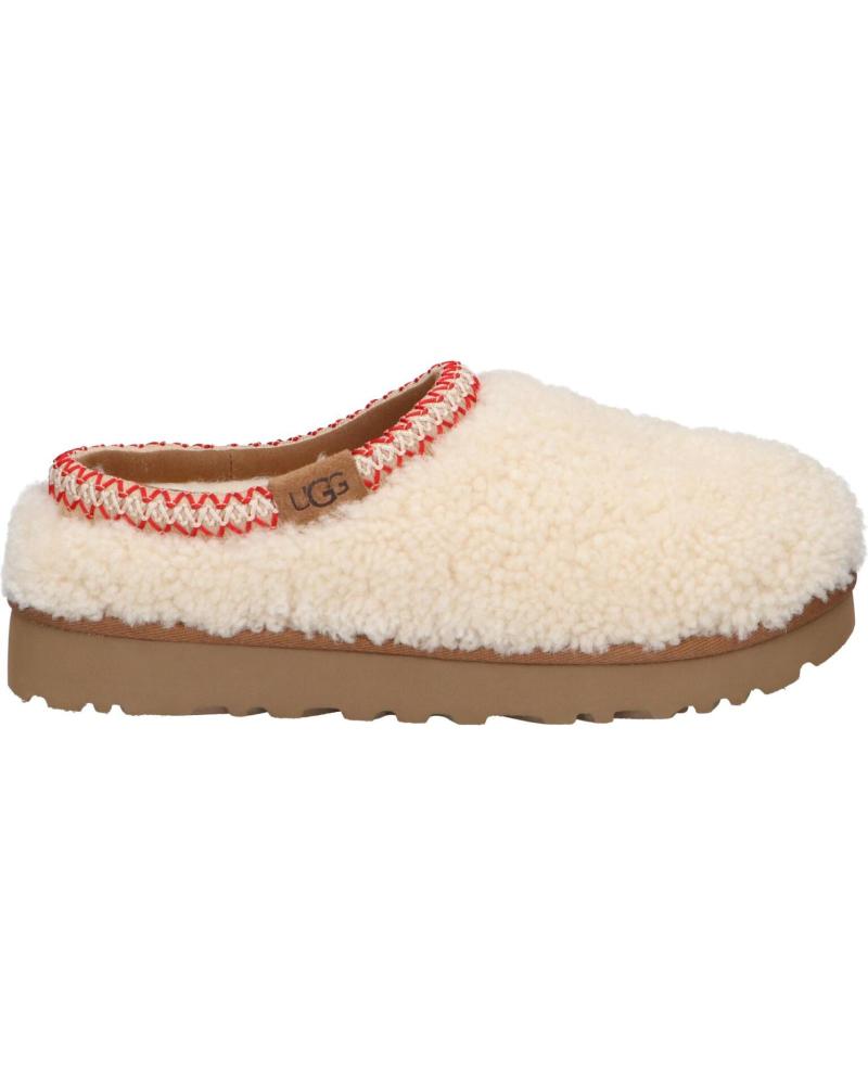 Calzado de casa UGG  de Mujer 1158356 TASMAN MAXI CURLY  NATURAL