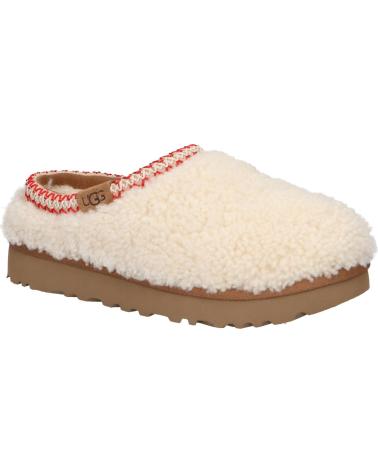 Calzado de casa UGG  de Mujer 1158356 TASMAN MAXI CURLY  NATURAL