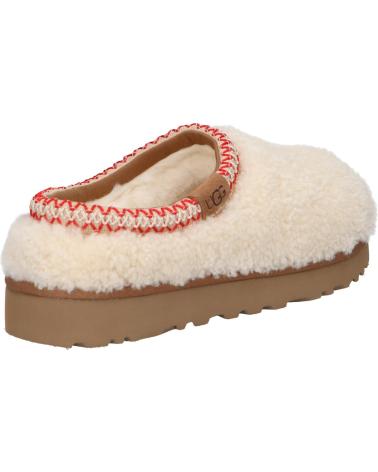 Calzado de casa UGG  de Mujer 1158356 TASMAN MAXI CURLY  NATURAL