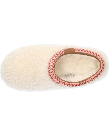Calzado de casa UGG  de Mujer 1158356 TASMAN MAXI CURLY  NATURAL