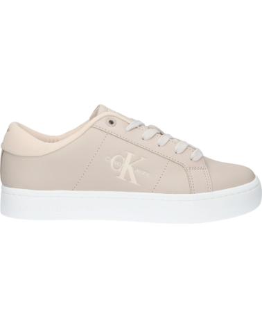 Sneaker CALVIN KLEIN für Damen YW0YW01444 CLASSIC CUPSOLE 0F7 EGGSHELL-WHISPER PINK