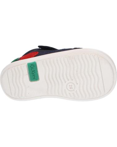 Sandalias KICKERS  de Niño 692395-10 KID CUIR  101 MARINE ROUGE