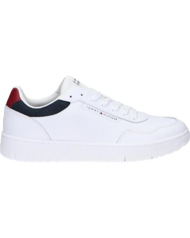 Deportivas TOMMY HILFIGER  de Hombre FM0FM05369 BASKET CORE LITE LTH  YBS WHITE