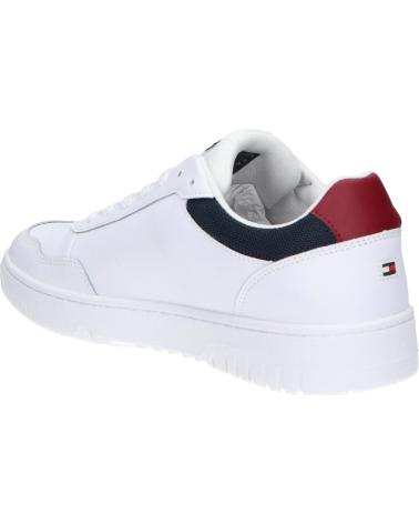 Sportif TOMMY HILFIGER  pour Homme FM0FM05369 BASKET CORE LITE LTH  YBS WHITE