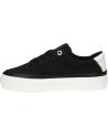  Casual sneakers for women TOMMY HILFIGER FW0FW08323 ESSENTIAL VULC TEXTILE SNEAKER  BDS BLACK