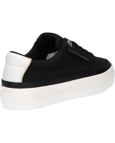  Casual sneakers for women TOMMY HILFIGER FW0FW08323 ESSENTIAL VULC TEXTILE SNEAKER  BDS BLACK