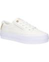 Sportivo TOMMY HILFIGER  per Donna FW0FW08323 ESSENTIAL VULC TEXTILE SNEAKER  YBL ECRU