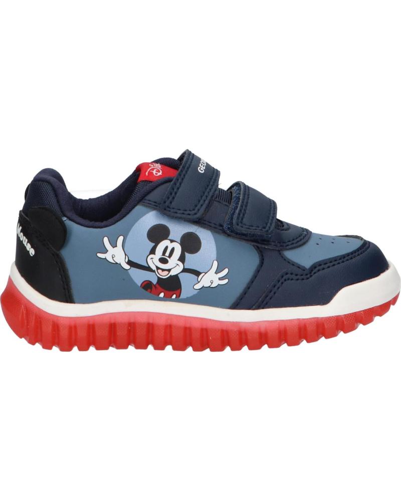 boy Trainers GEOX B465ZB 000BC B LIGHTYLOO  C0700 NAVY-AVIO