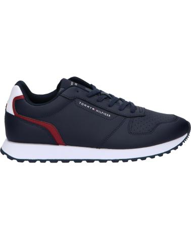Man Trainers TOMMY HILFIGER FM0FM05453 NEW RUNNER EVA MIX LTH FLAG  DW5 DESERT SKY
