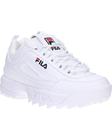 Sneaker FILA  für Damen und Mädchen und Junge FFT0029 DISRUPTOR  10004 WHITE
