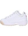 Woman and girl and boy Zapatillas deporte FILA FFT0017 DISRUPTOR F  13078 WHITE-IRIDESCENT