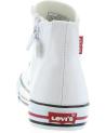 Woman and girl and boy Trainers LEVIS VTRU0001T TRUCKER HI  0061 WHITE
