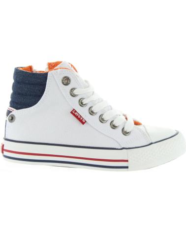 Woman and girl and boy Trainers LEVIS VNEW0001T NEW YORK  0061 WHITE