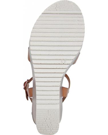 Zapatos de cuña CUMBIA  de Mujer 30124 R1  BEIG-MARRON