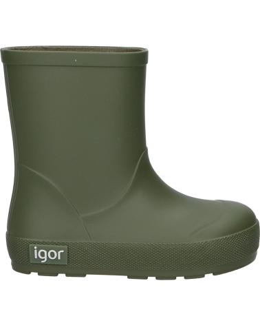 girl and boy Wellington Boots IGOR W10291-042  YOGI KAKI