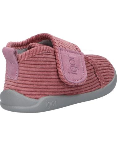 Chaussons de maison pour fille IGOR  pour  W10310-010  HOMIE PANA ROSA