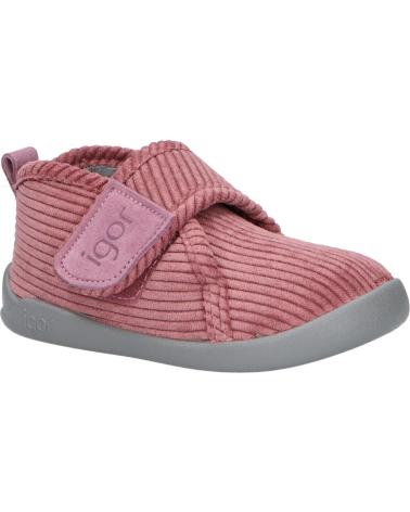 Chaussons de maison pour fille IGOR  pour  W10310-010  HOMIE PANA ROSA