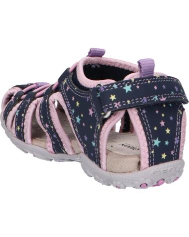 girl Sandals GEOX J25D9A 01550 J ROXANNE  C0694 NAVY-PINK