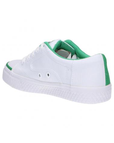 Woman and girl and boy Trainers DUNLOP 35000  215 BCO VERDE