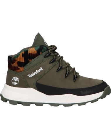 Bottes TIMBERLAND  pour Fille et Garçon TB0A2GV6 BROOKLYN EURO SPRINT  A581 LEAF GREEN