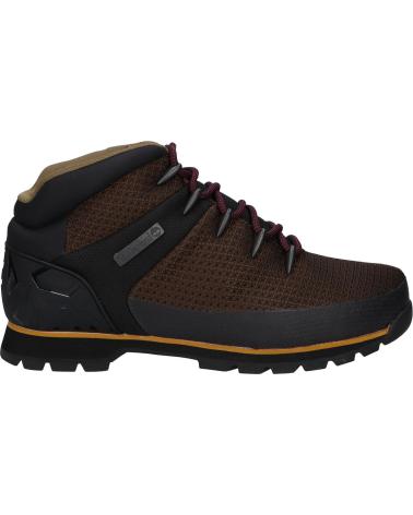 Man boots TIMBERLAND TB0A41A7 EURO SPRINT MID WATERPROOF  EJU1 MEDIUM BROWN MESH
