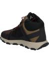 Man boots TIMBERLAND TB0A41W7 WINSOR TRAIL MID WATERPROOF  EJU1 MEDIUM BROWN MESH