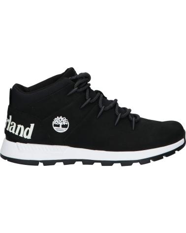 Man boots TIMBERLAND TB0A5SB7 SPRINT TREKKER MID LACE UP  0151 JET BLACK