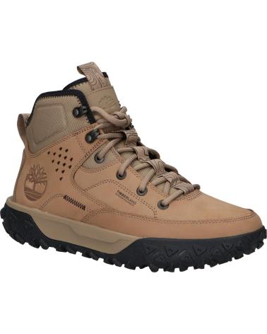 Man boots TIMBERLAND TB0A6CWN GREENSTRIPDE MOTION 6 MID  EN31 MEDIUM BEIGE