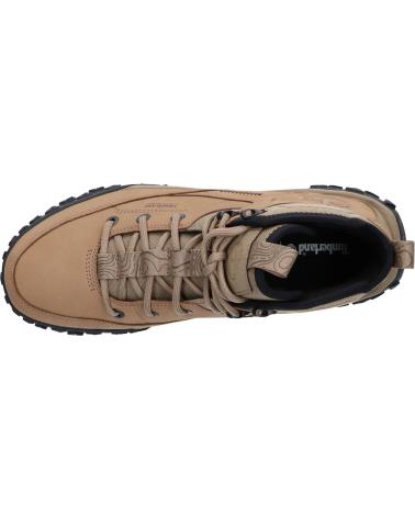Man boots TIMBERLAND TB0A6CWN GREENSTRIPDE MOTION 6 MID  EN31 MEDIUM BEIGE