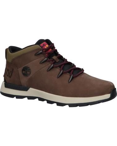 Man Mid boots TIMBERLAND TB0A6DQD SPRINT TREKKER MID  W071 DARK BROWN