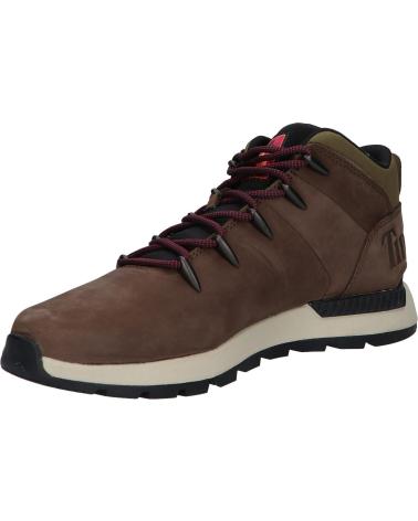 Man Mid boots TIMBERLAND TB0A6DQD SPRINT TREKKER MID  W071 DARK BROWN