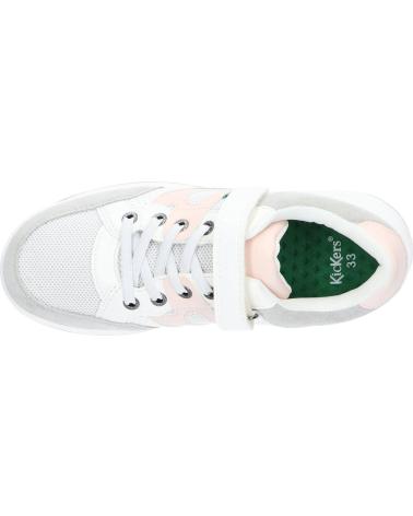 Deportivas KICKERS  de Niña 928560-30 KIKOUAK  33 BLANC ROSE