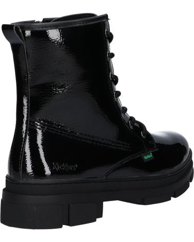 girl boots KICKERS 947271-30 KICK GOJI  83 NOIR VERNIS