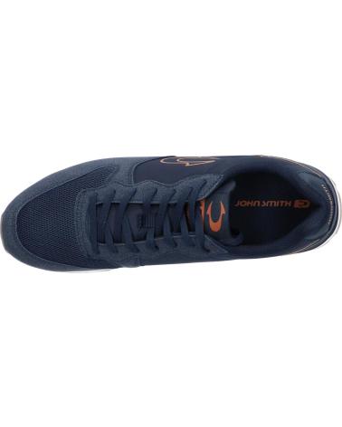  Casual sneakers for men JOHN SMITH VIKAR 24I  AZUL MARINO-MARRON