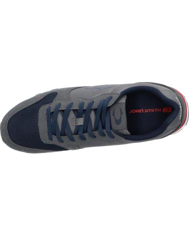  Casual sneakers for men JOHN SMITH VIKAR 24I  GRIS OSCURO