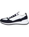  Casual sneakers for men KAPPA 351P8PW AUTHENTIC ARKLOW  A1D WHITE-BLUE DK