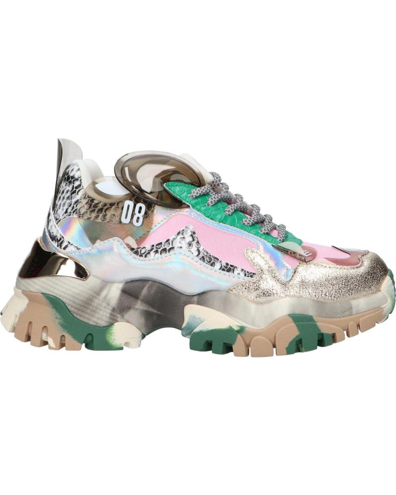 Woman Trainers EXE 22E10-3  PU PINK GOLD