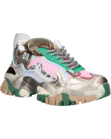 Woman Trainers EXE 22E10-3  PU PINK GOLD