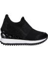  Casual sneakers for women EXE B665-S266  PU BLACK